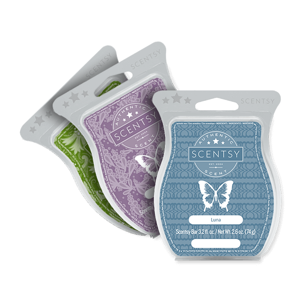 Mystery Man Scent 3.2 Oz New Scentsy Wax Bar 3-Pack 